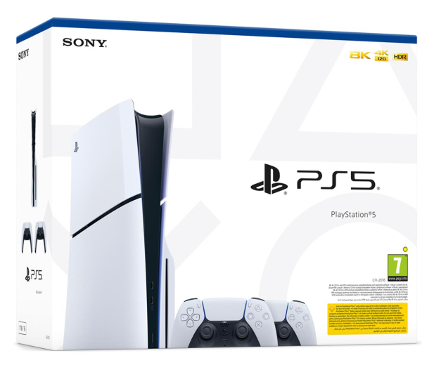 Sony PlayStation 5 Slim + DualSense White + PlayStation VR2 - 1268028 - zdjęcie 2